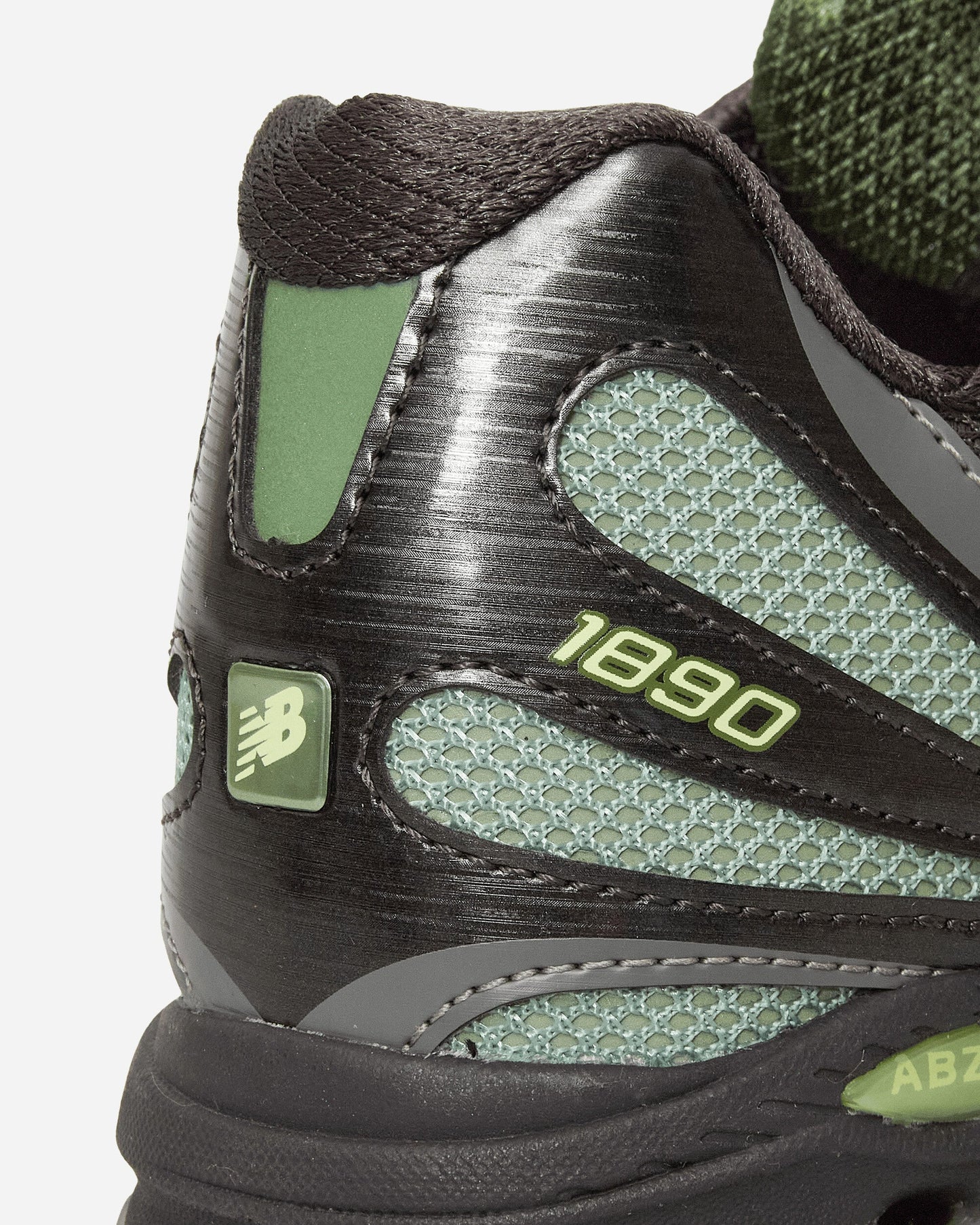 1890 Sneakers Faded Black / Utility Green