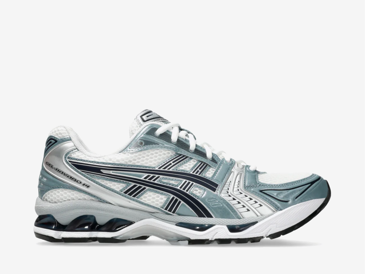 Asics Gel Kayano 14 White Fjord Grey