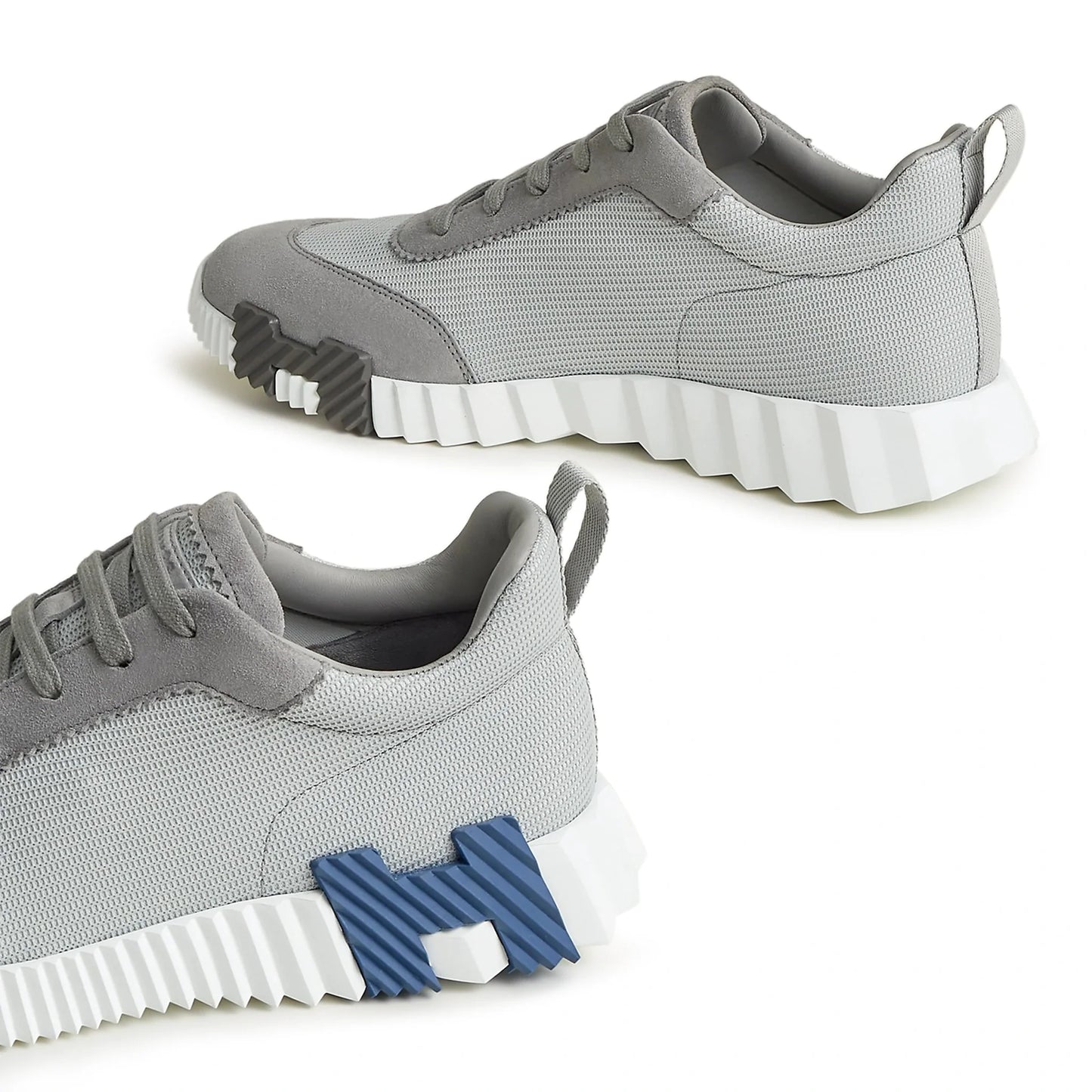 Hermes Paris Bouncing Sneaker Grey Blue