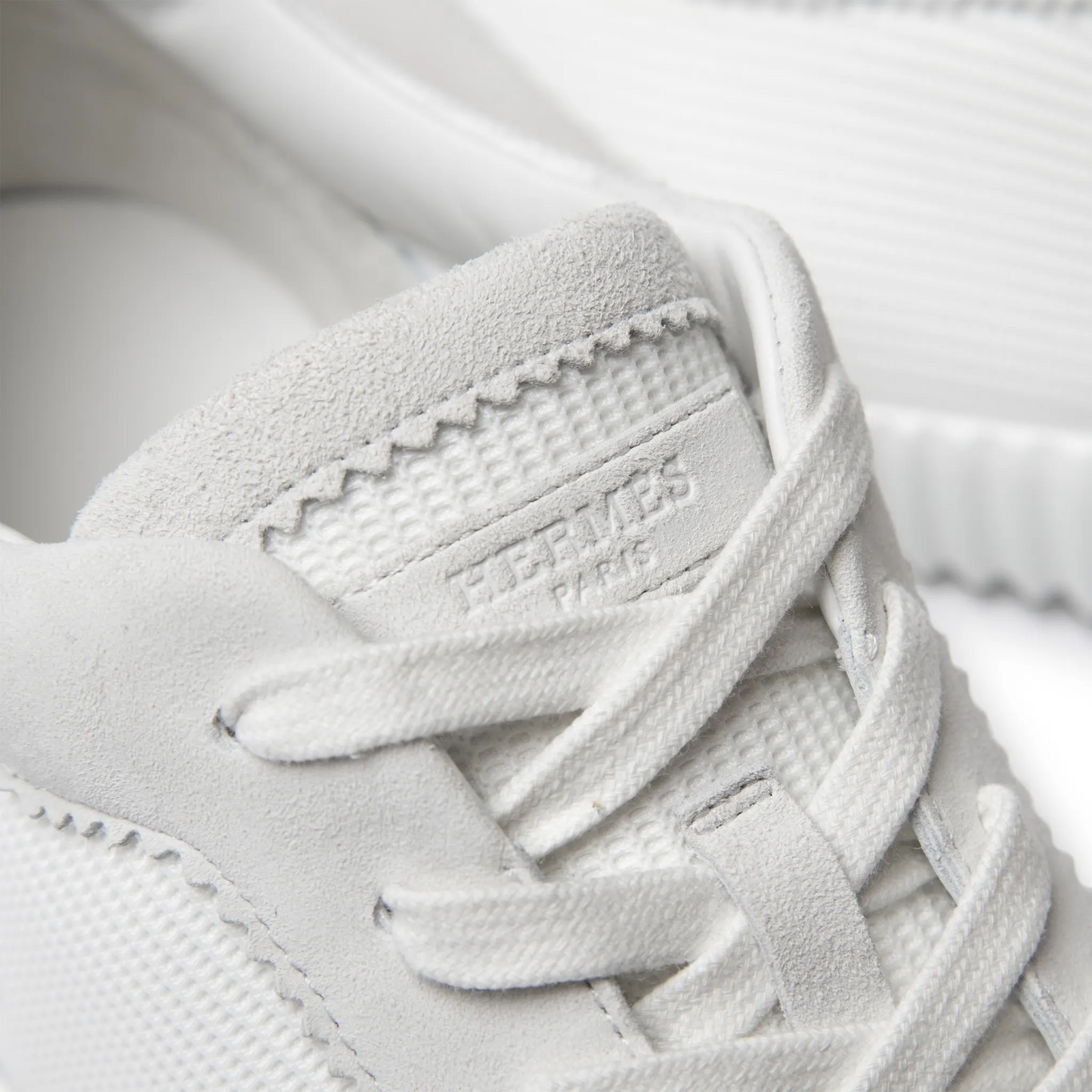 Hermès Paris Bouncing Sneaker Triple White