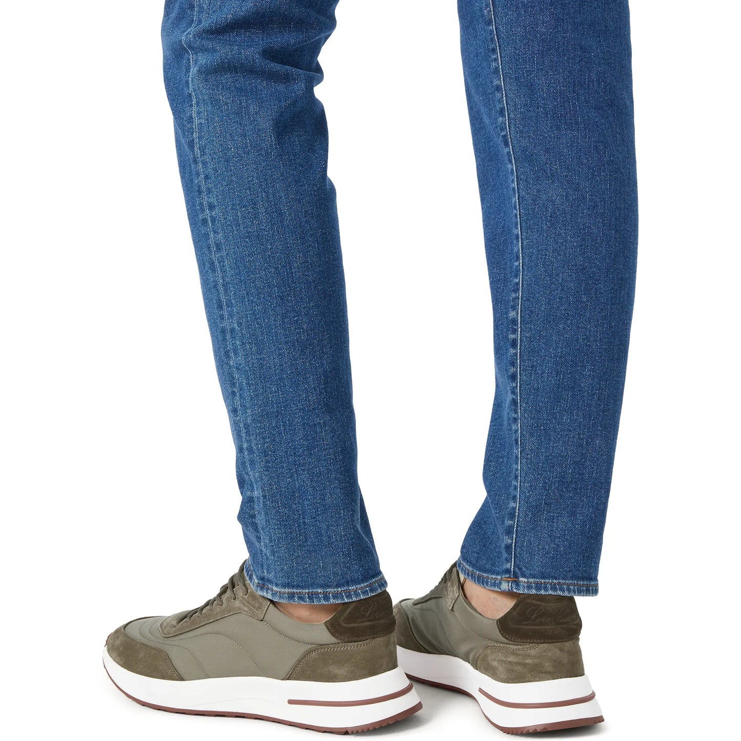 Loro Piana Week End Walk Tobacco Sneaker
