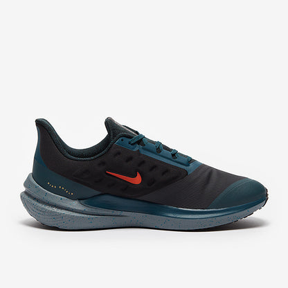 Nike Winflo 9 Shield - Black/Safety Orange