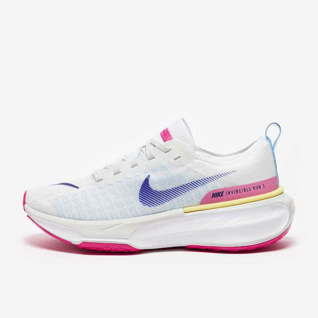 Nike Womens Invincible 3 - White/Deep Royal Blue