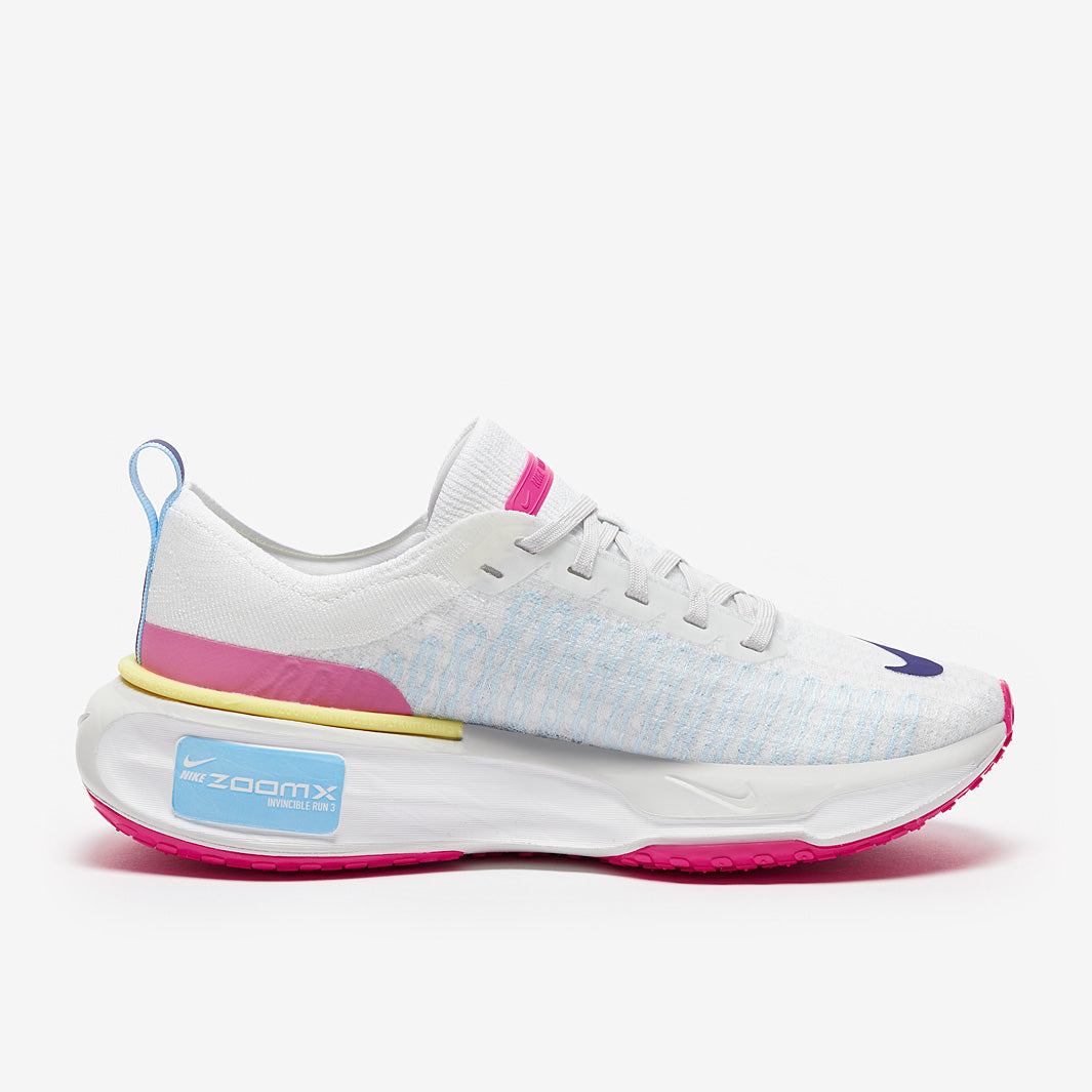 Nike Womens Invincible 3 - White/Deep Royal Blue