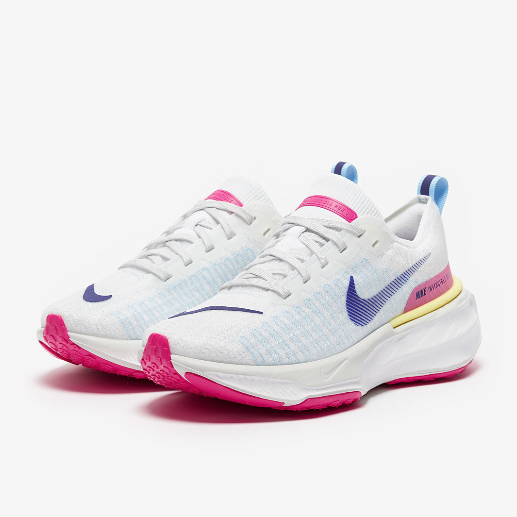 Nike Womens Invincible 3 - White/Deep Royal Blue