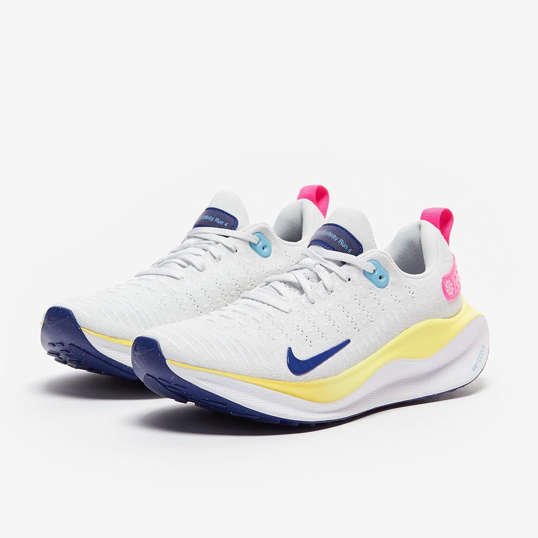 Nike Womens Infinity Run 4 - Photon Dust/Deep Royal Blue