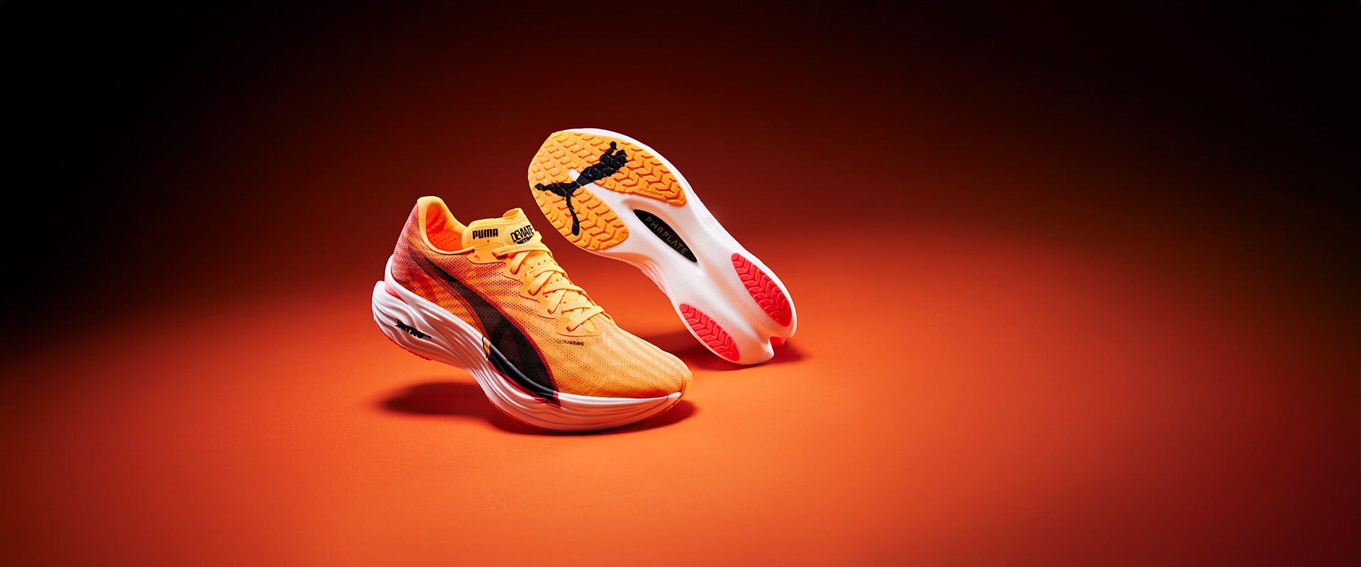 Puma Womens Deviate Nitro Elite 3 Fire - Sun Stream