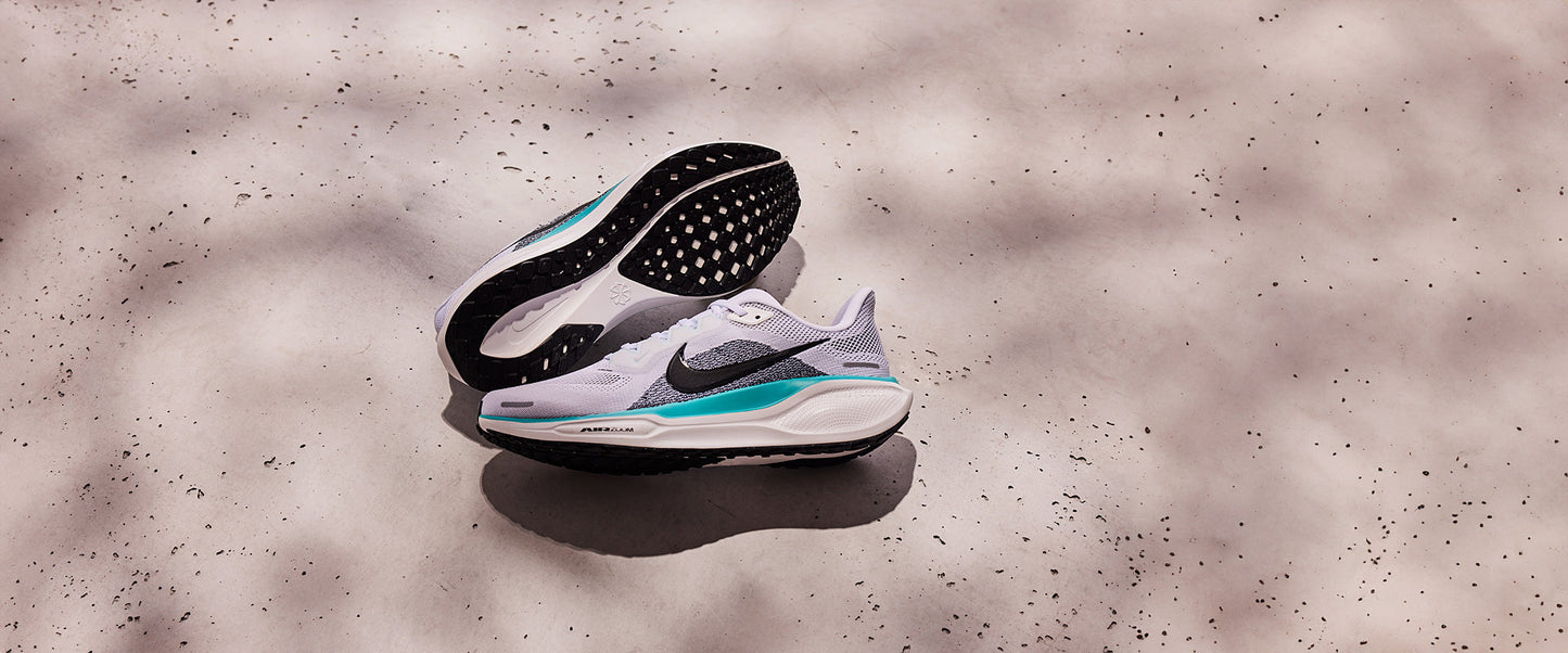 Nike Pegasus 41 - White/Black-Dusty Cactus
