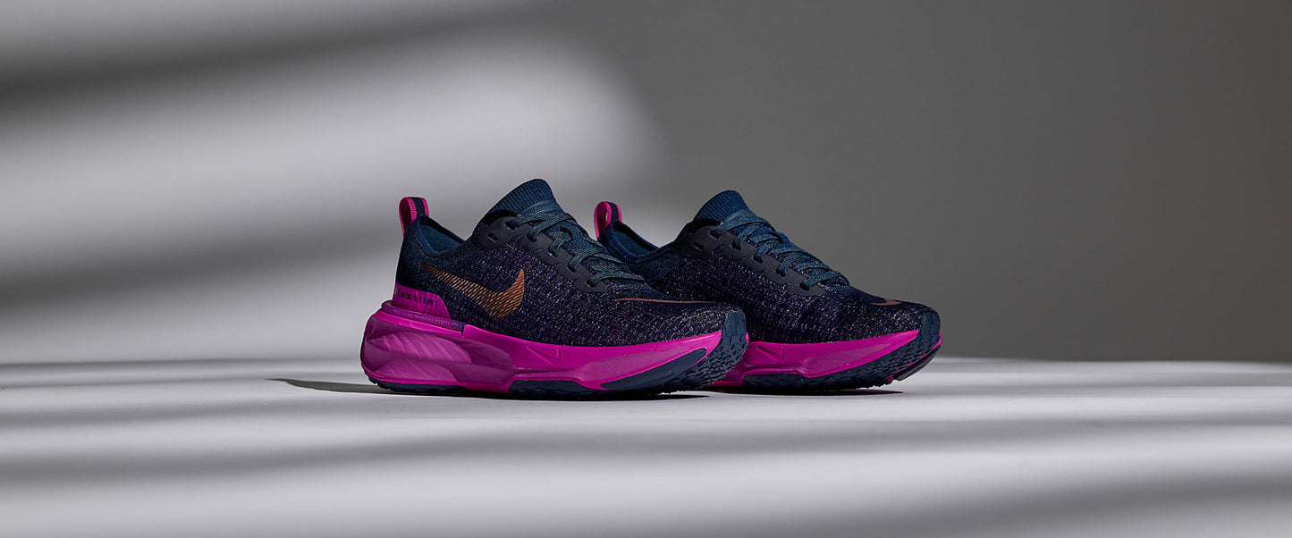 Nike Womens Invincible 3 - Armory Navy/Mtlc Red Bronze