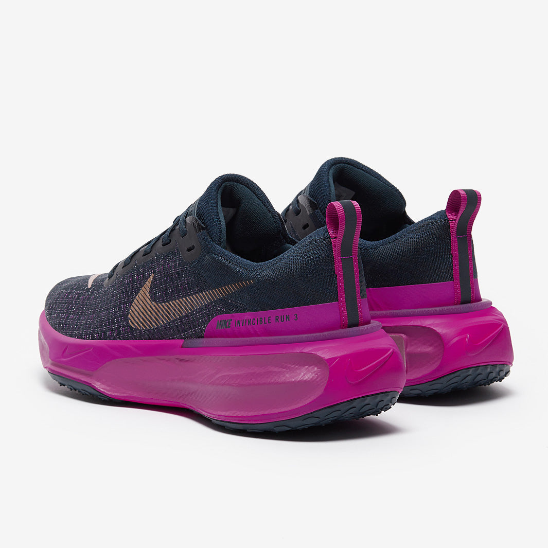 Nike Womens Invincible 3 - Armory Navy/Mtlc Red Bronze