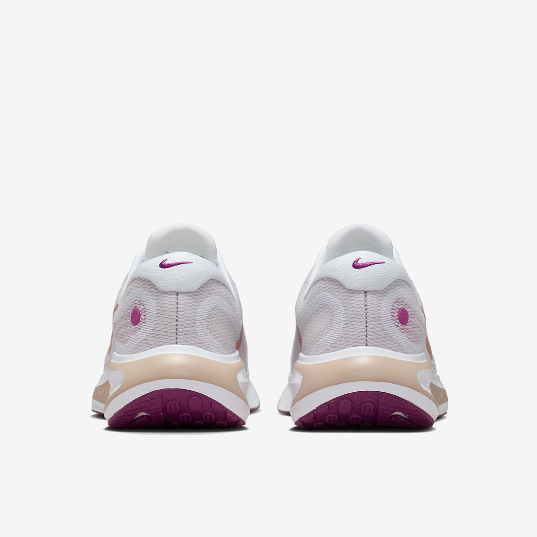 Nike Womens Journey Run - White/Mtlc Red Bronze