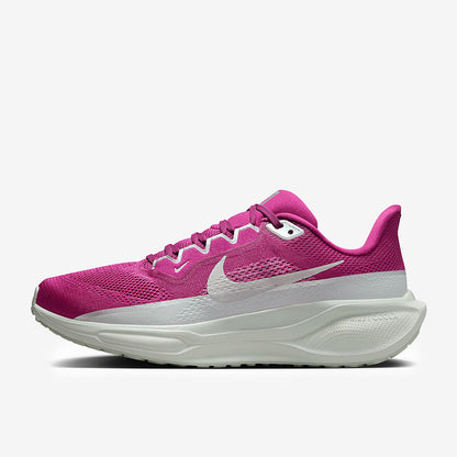 Nike Womens Pegasus 41 Premium - Hot Fuchsia/Metallic Silver