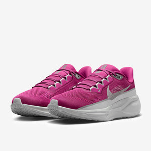 Nike Womens Pegasus 41 Premium - Hot Fuchsia/Metallic Silver