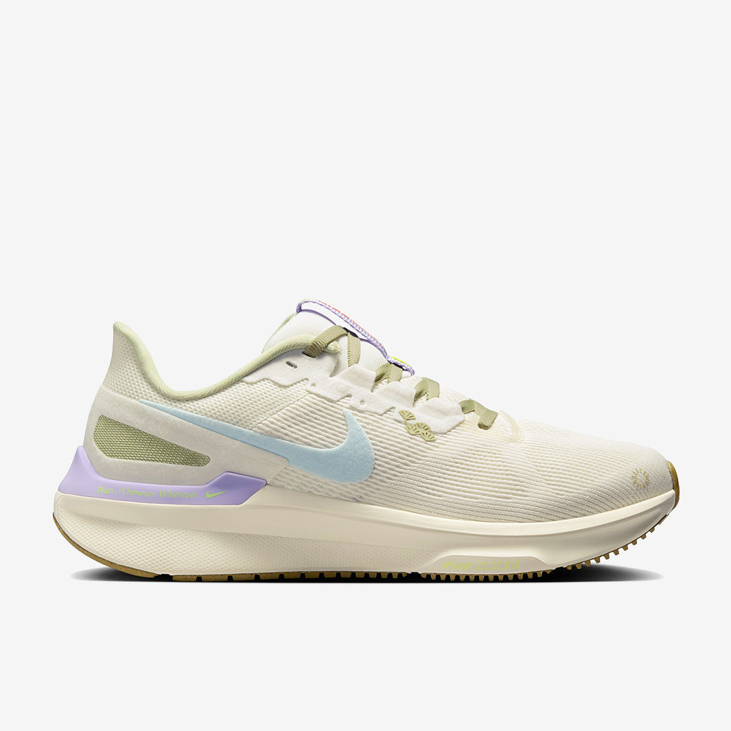 Nike Womens Air Zoom Structure 25 - Sail/Glacier Blue-Pale Ivory