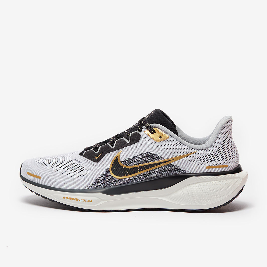 Nike Air Zoom Pegasus 41 - White/Black-Metallic Gold