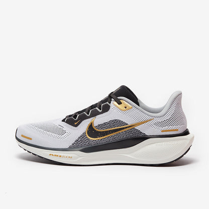 Nike Air Zoom Pegasus 41 - White/Black-Metallic Gold