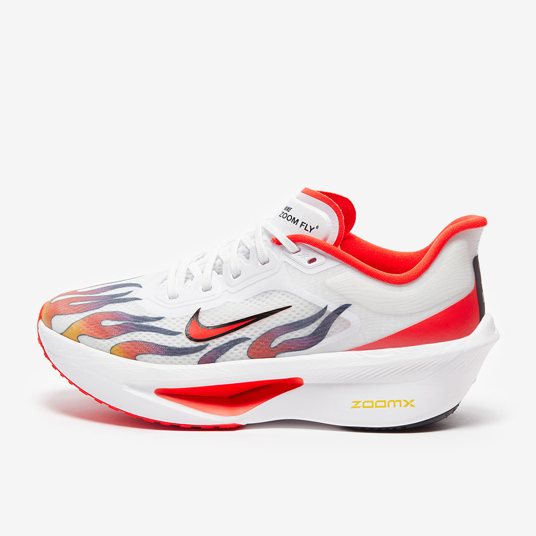 Nike Zoom Fly 6 Premium - White/Habanero Red-Black