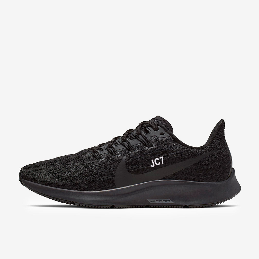 Nike Womens Air Zoom Pegasus 36 - Black/Black-Oil Grey