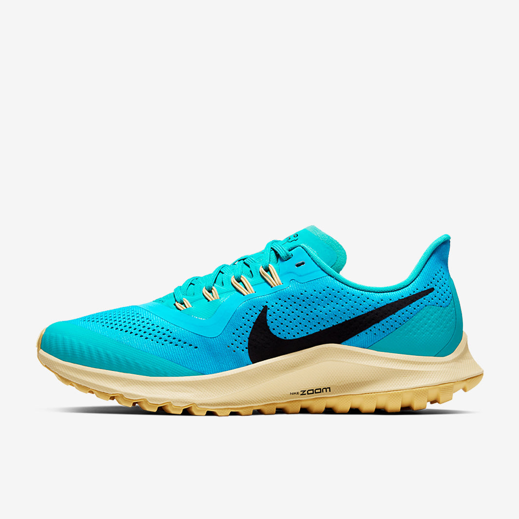 Nike Womens Air Zoom Pegasus 36 Trail - Lt Current Blue/Oil Grey