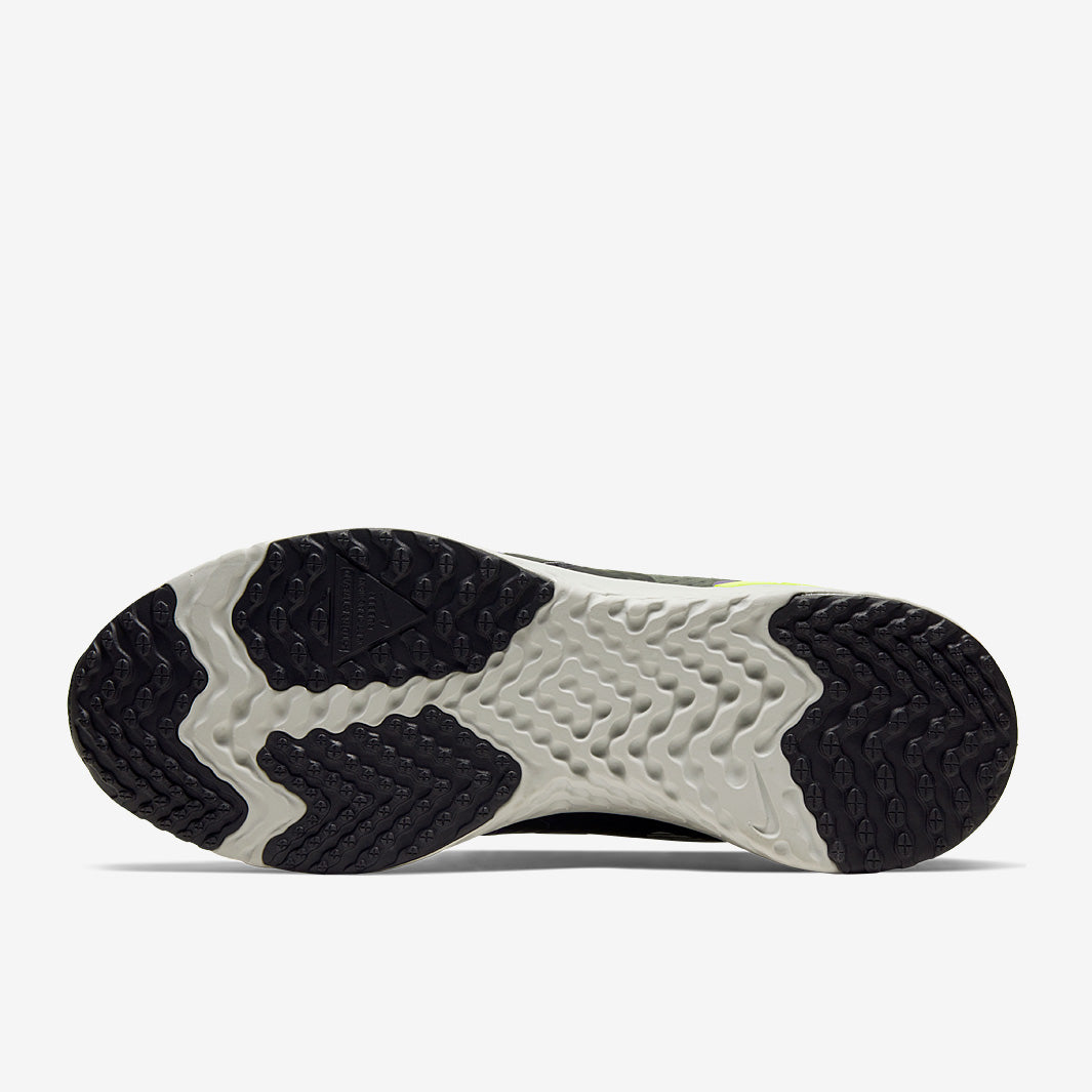 Nike Womens Odyssey React 2 Shield - Black/Metallic Silver