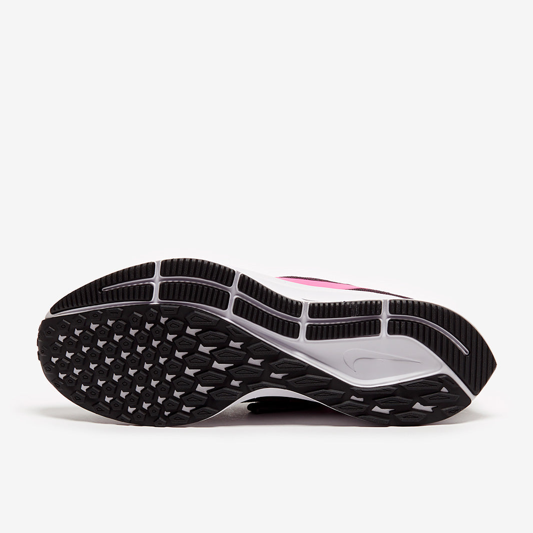 Nike Womens Zoom Pegasus 36 Flyease - Black/Pink Blast-True Berry