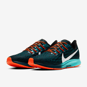 Nike Womens Air Zoom Pegasus 36 Hakone - Black/Mtlc Summit Wht