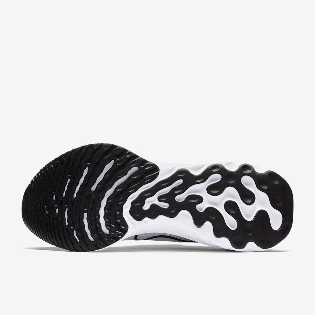 Nike Womens React Infinity Run Flyknit - White/Black-Vapor Green