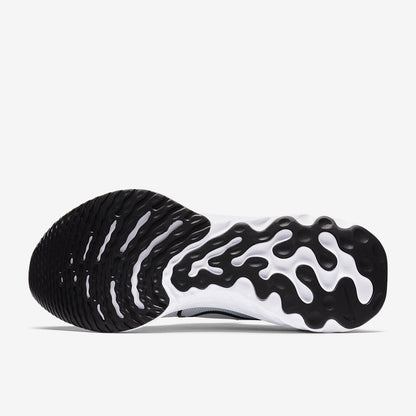 Nike Womens React Infinity Run Flyknit - White/Black-Vapor Green