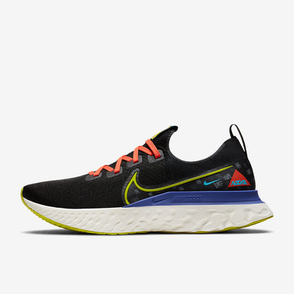 Nike React Infinity Run Flyknit A.I.R. Chaz Bundick - Black/Bright Cactus-Sail