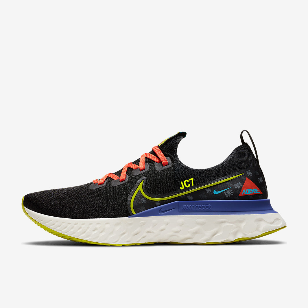Nike React Infinity Run Flyknit A.I.R. Chaz Bundick - Black/Bright Cactus-Sail