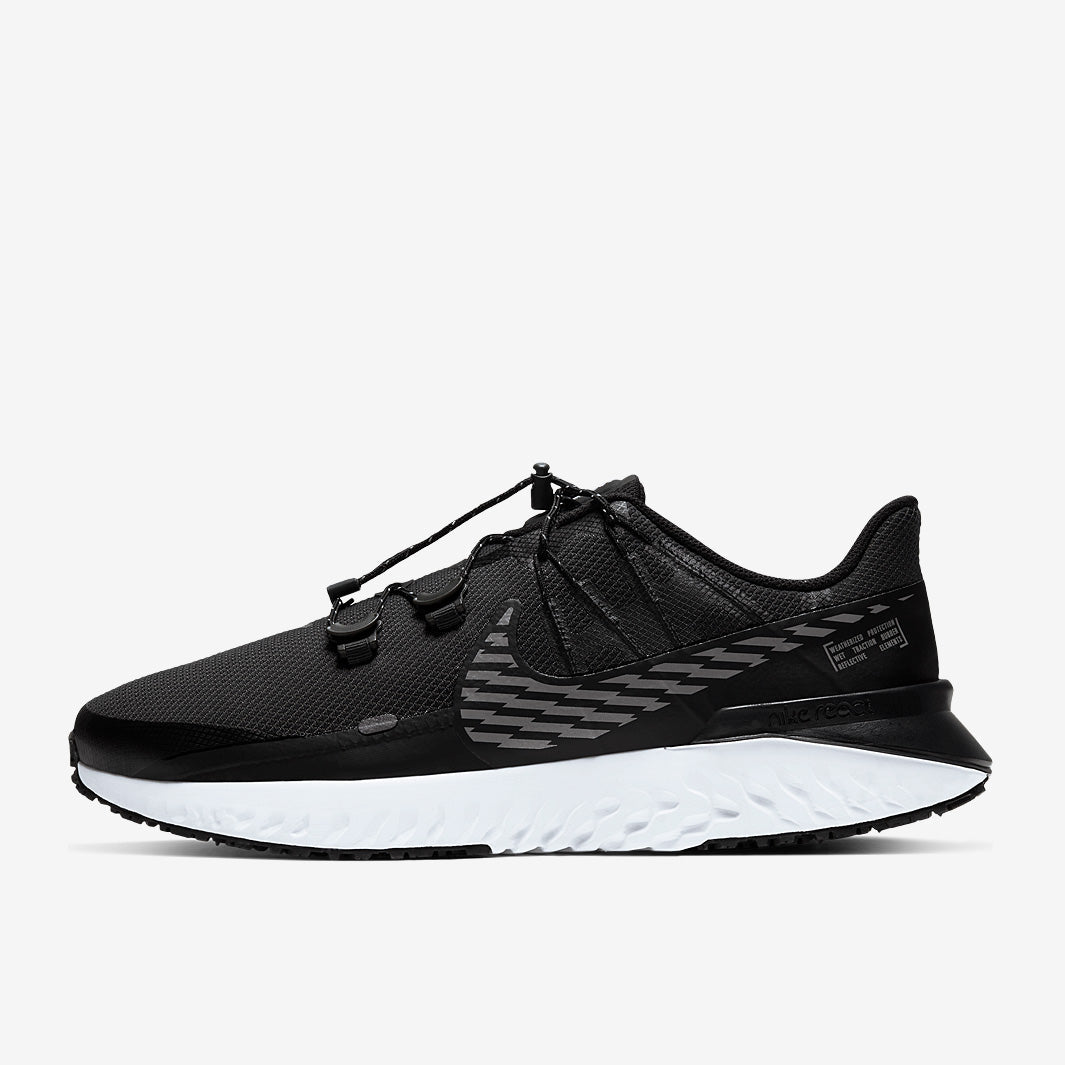 Nike Legend React 3 Shield - Black/Mtlc Dark Grey-Dk Smoke Grey