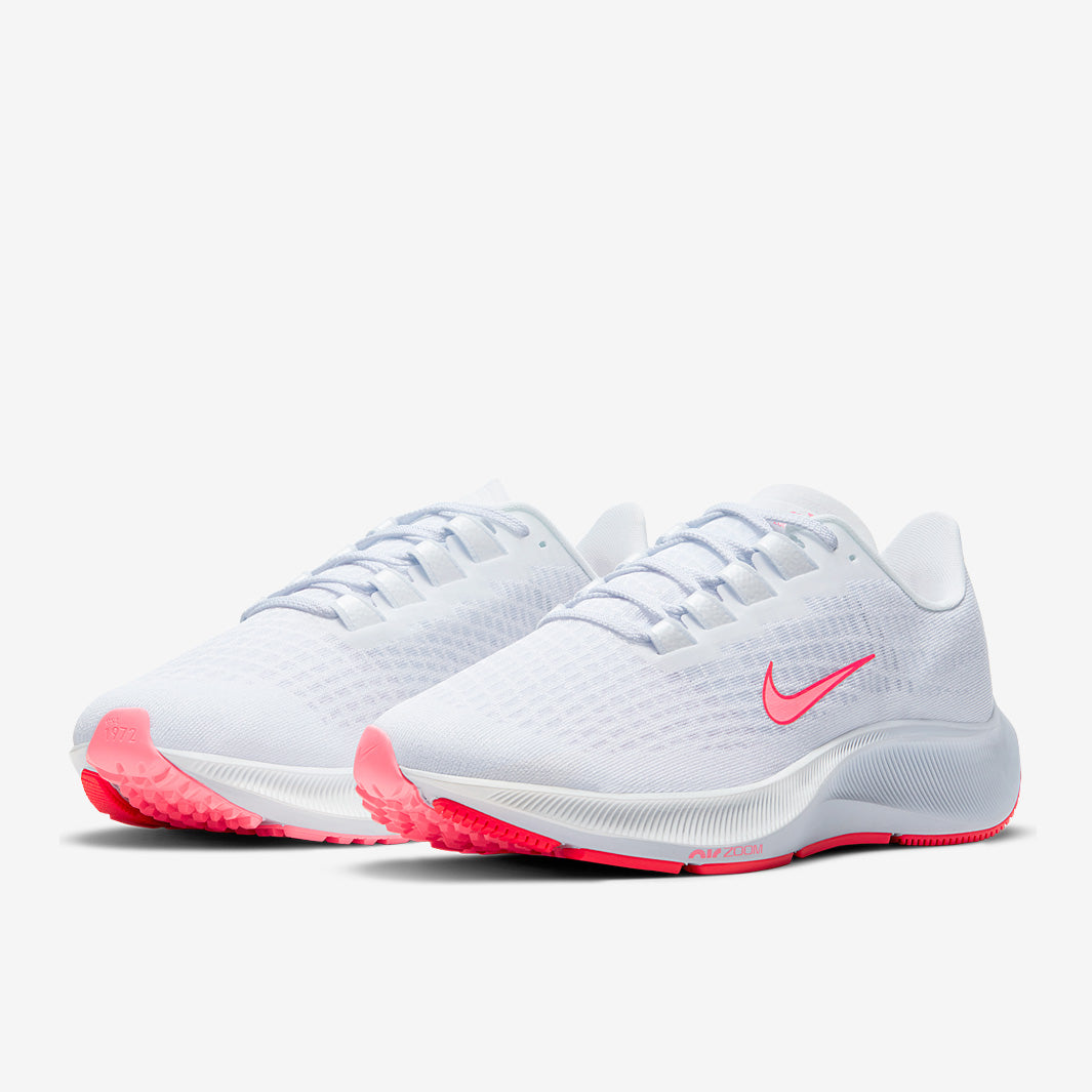 Nike Womens Air Zoom Pegasus 37 VT - White/Sunset Pulse