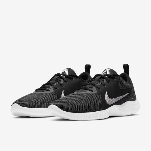 Nike Womens Flex Experience Run 10 - Black/White-Dk Smoke Grey