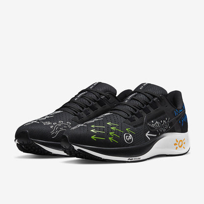 Nike Air Zoom Pegasus 38 - Black/Black-Action Green
