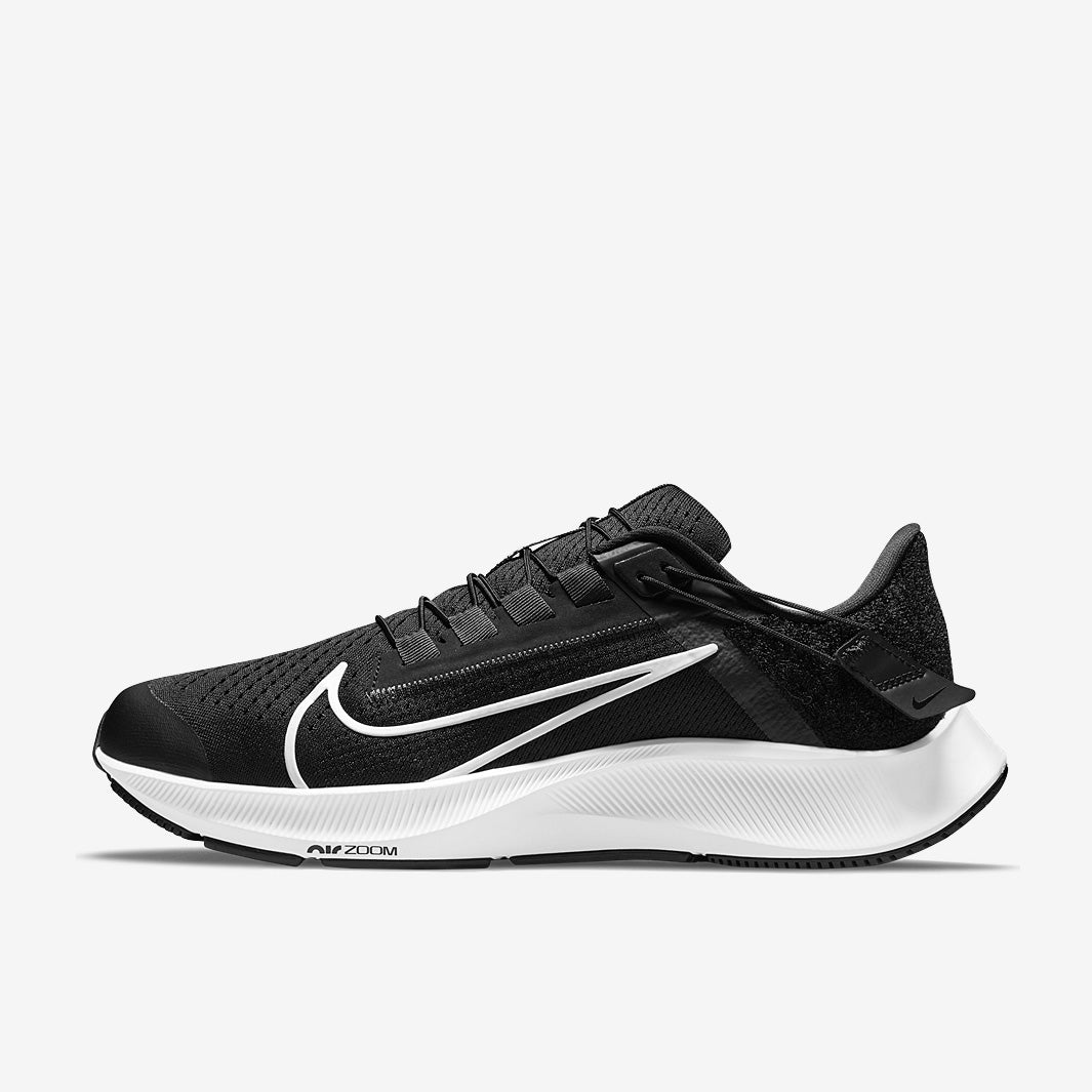 Nike Air Zoom Pegasus 38 FlyEase - Black/White-Anthracite