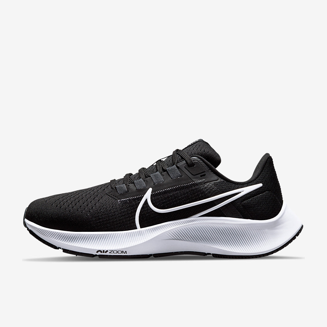 Nike Womens Air Zoom Pegasus 38 - Black/White-Anthracite