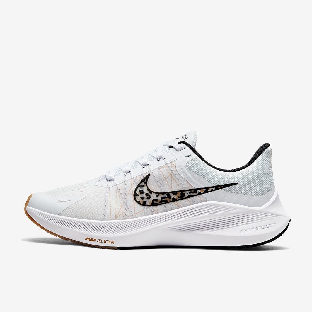Nike Womens Winflo 8 Premium - White/Black-Wheat