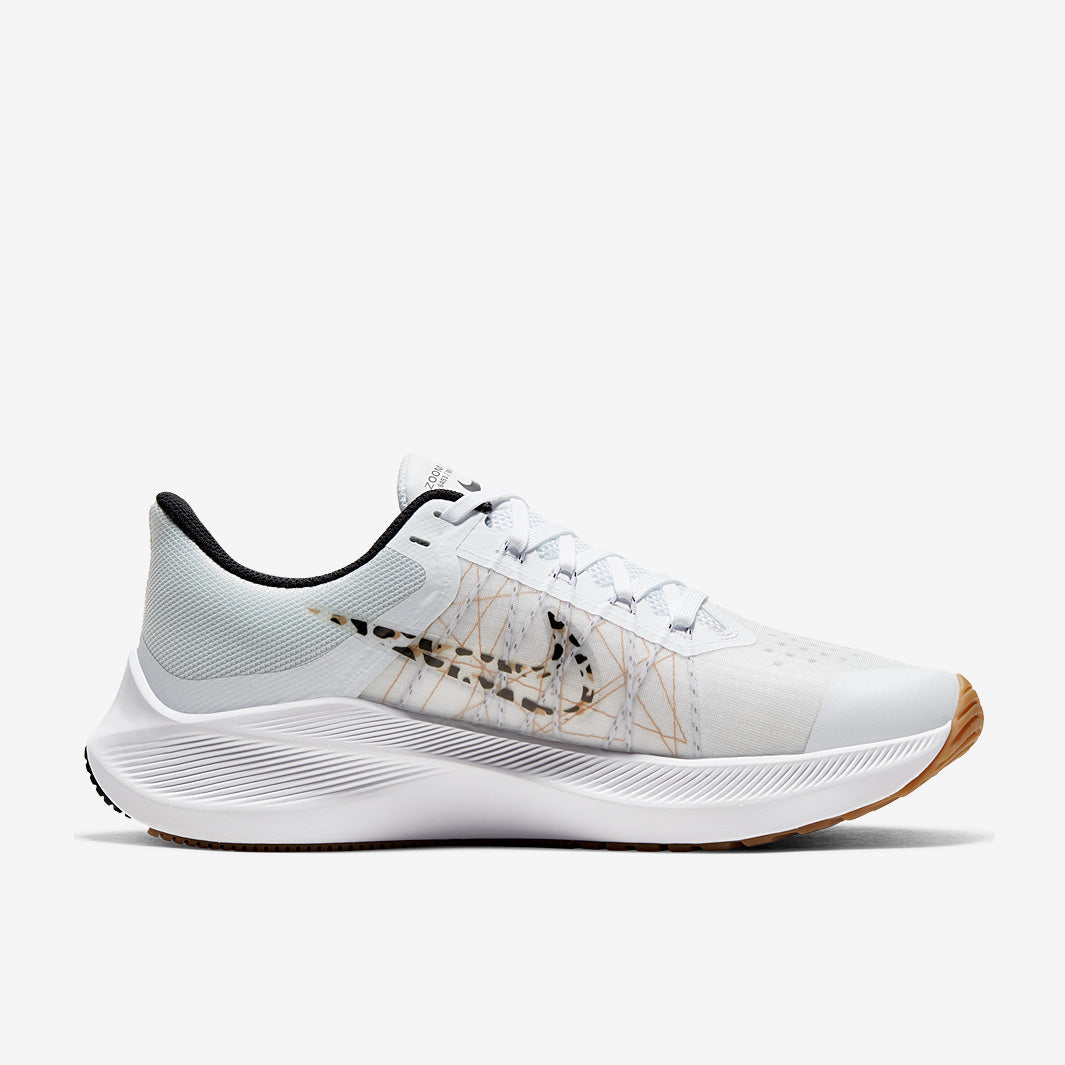 Nike Womens Winflo 8 Premium - White/Black-Wheat