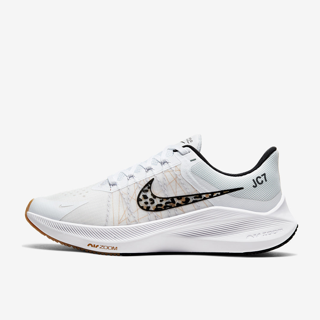 Nike Womens Winflo 8 Premium - White/Black-Wheat