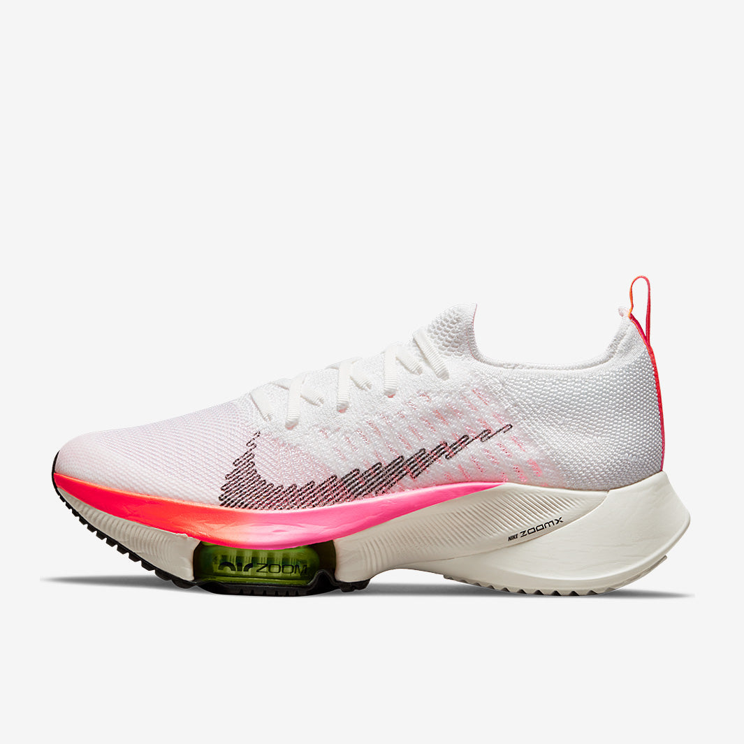 Nike Womens Air Zoom Tempo Next Percent - White/Black-Washed Coral