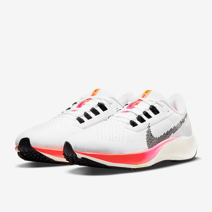 Nike Womens Air Zoom Pegasus 38 - White/Black-Football Grey