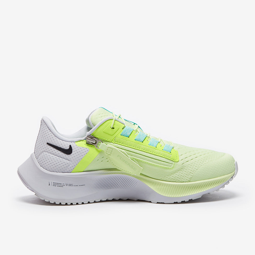 Nike Womens Air Zoom Pegasus 38 FlyEase - Barely Volt/Black-Volt