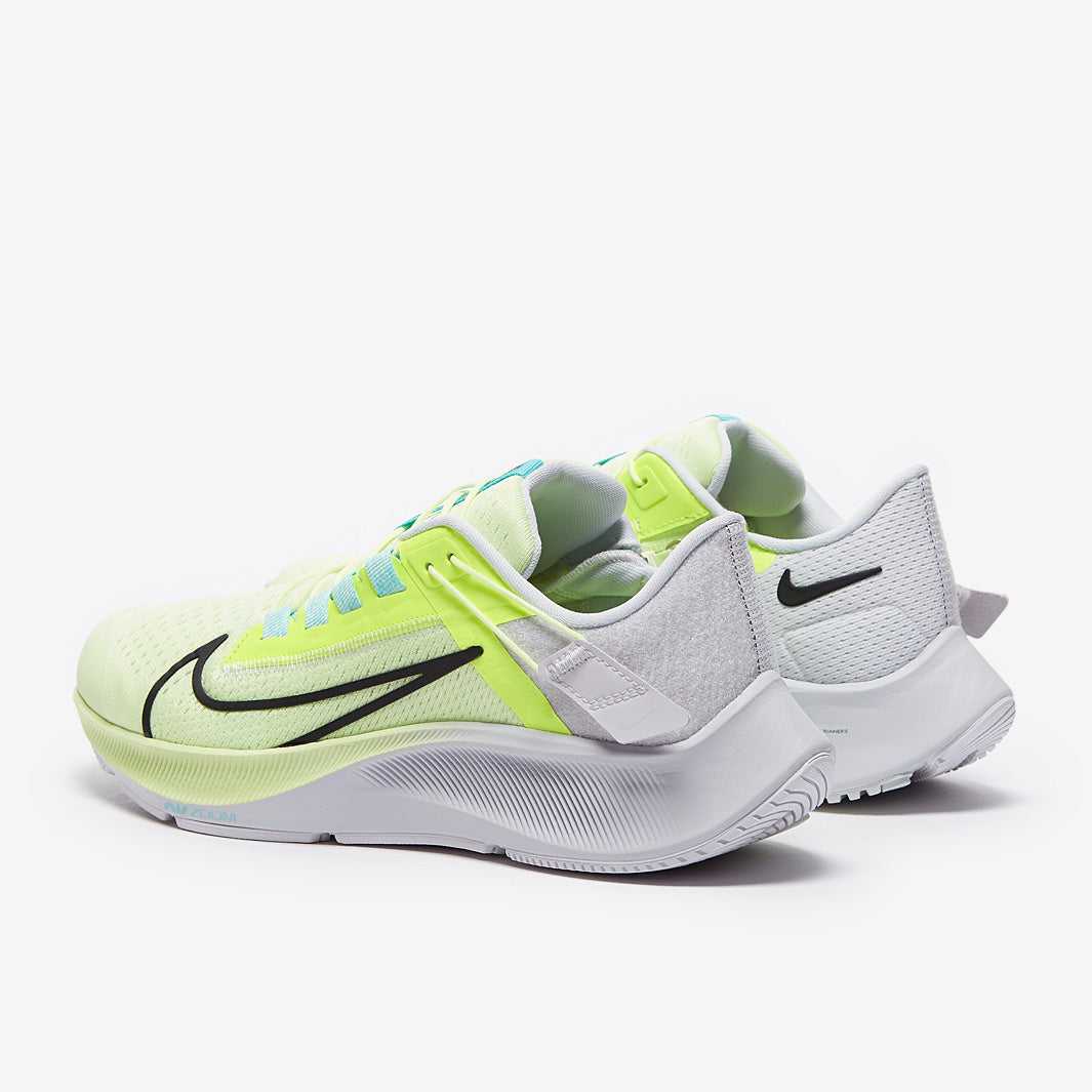 Nike Womens Air Zoom Pegasus 38 FlyEase - Barely Volt/Black-Volt