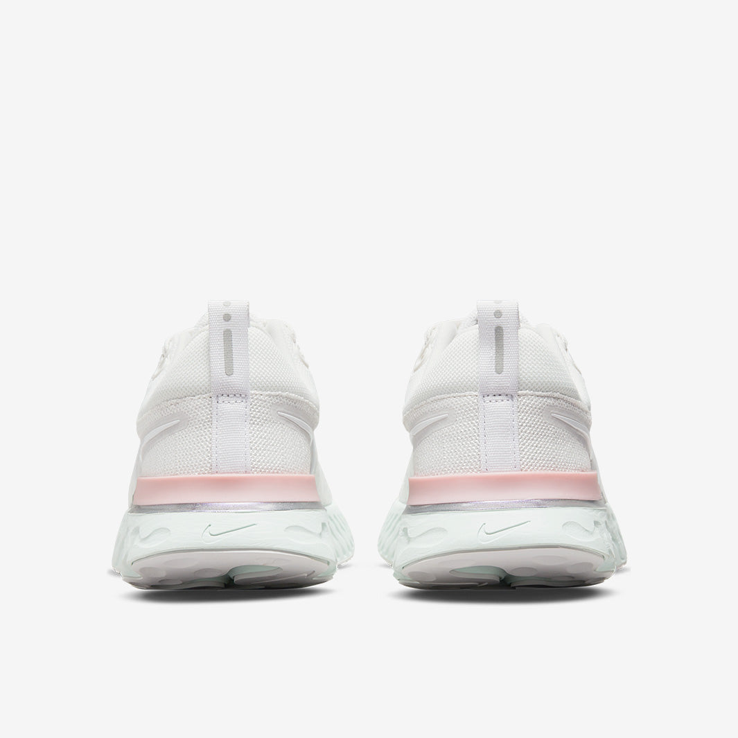 Nike Womens React Infinity Run Flyknit 2 - Platinum Tint/White