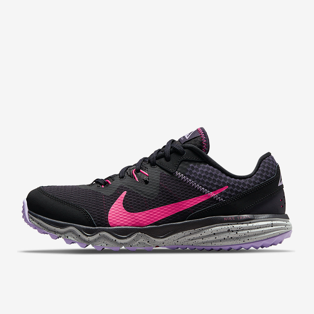 Nike Womens Juniper Trail - Black/Hyper Pink-Cave Purple
