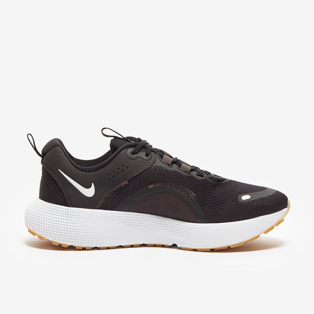 Nike Womens React Escape Run 2 - Black/White-Dk Smoke Grey