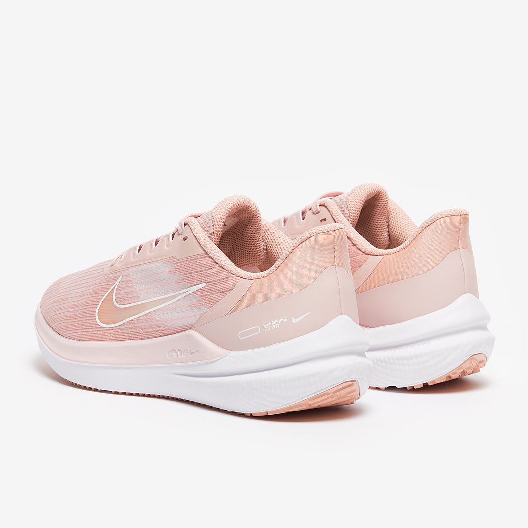Nike Womens Air Winflo 9 - Pink Oxford/White