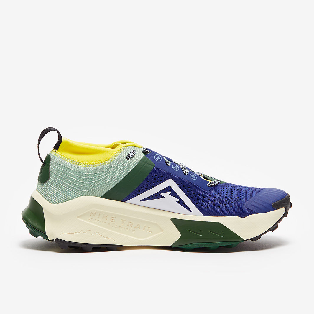 Nike ZoomX Zegama Trail - Deep Royal Blue/White