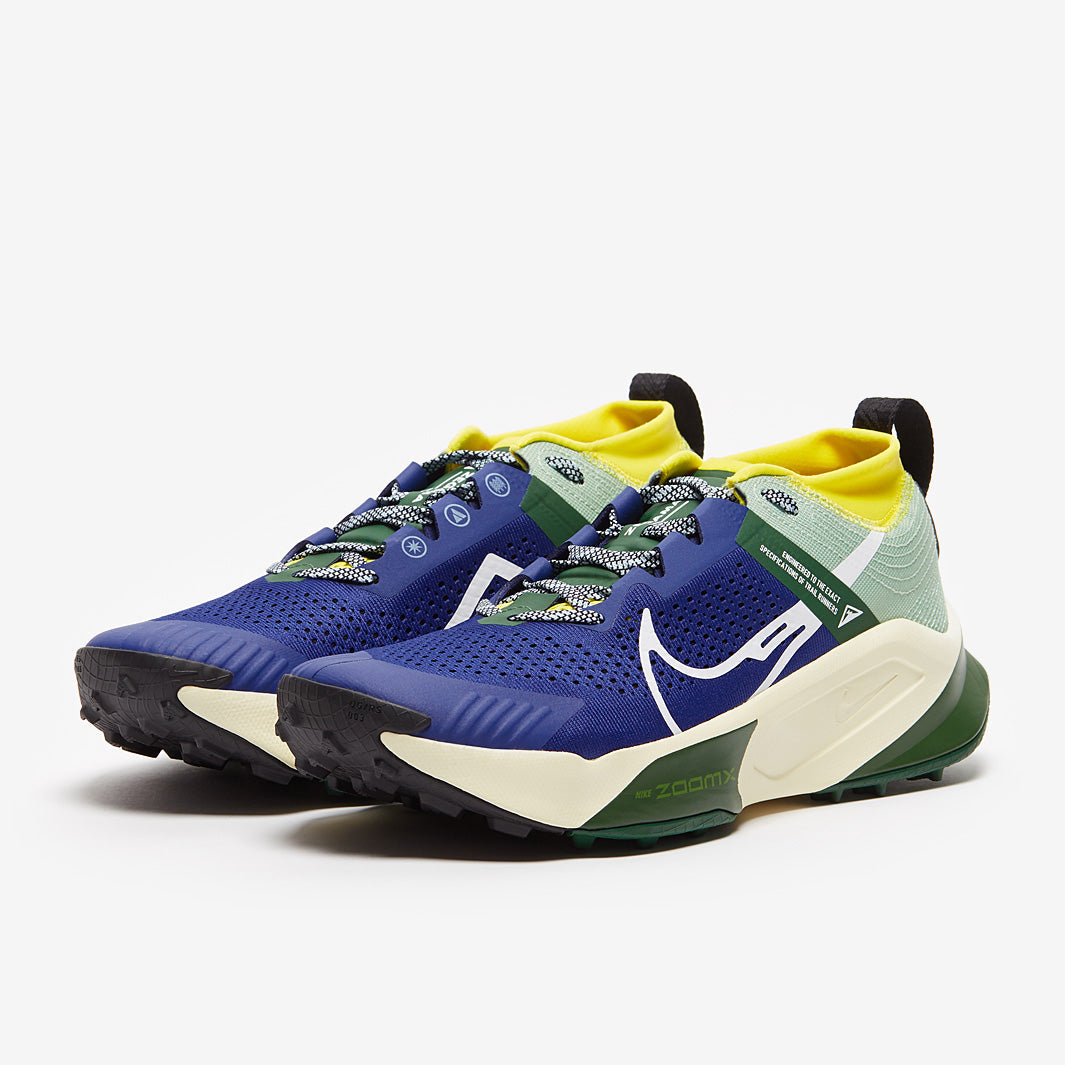Nike ZoomX Zegama Trail - Deep Royal Blue/White