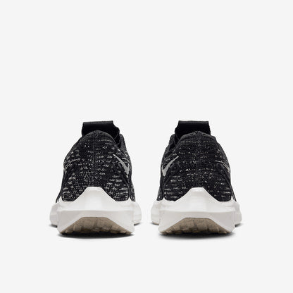 Nike Womens Pegasus Turbo Flyknit Next Nature - Black/Sail-Off Noir